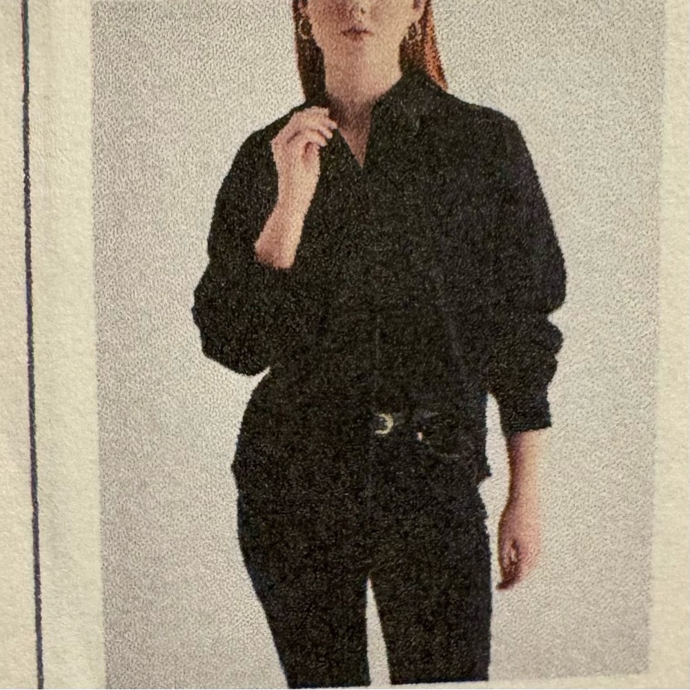 Express Black Denim Boyfriend Portofino Shirt